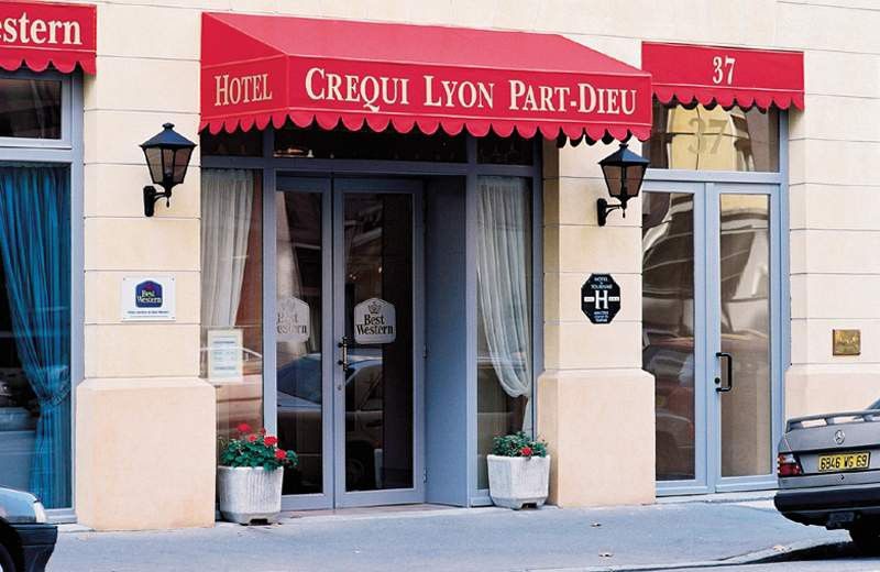 Best Western Crequi Lyon Part Dieu Εξωτερικό φωτογραφία